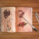 Блокнот татуировщика Tatoo Notebook