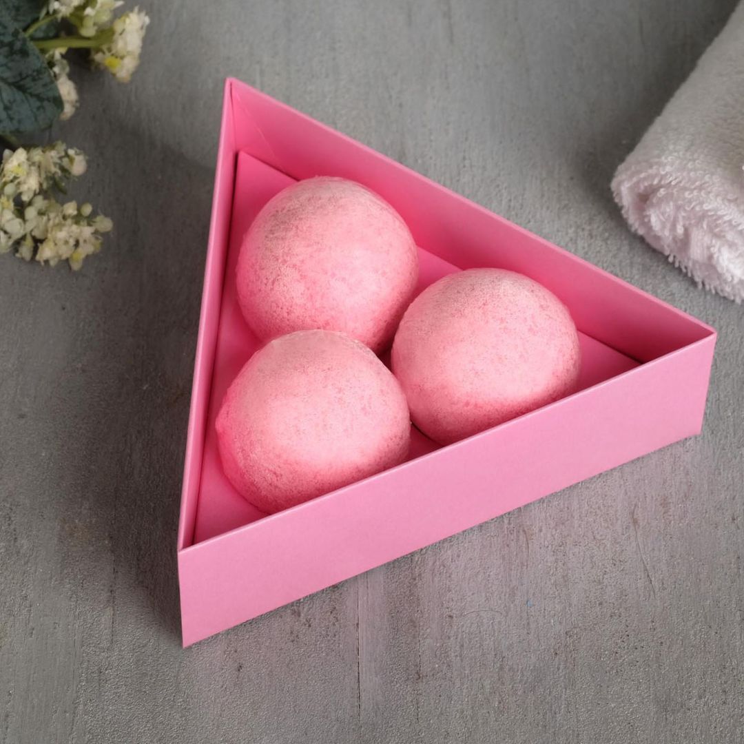 Набор бомбочек для ванной Girl PWR (3 шт)