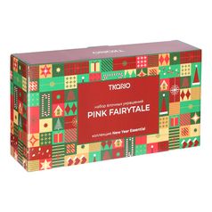 Набор ёлочных украшений Pink fairytale из коллекции New Year Essential, 4 шт.