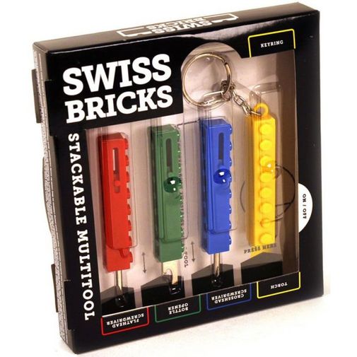 Брелок Мультиинструмент Швейцарские кирпичи Брелок Мультиинструмент Швейцарские кирпичи