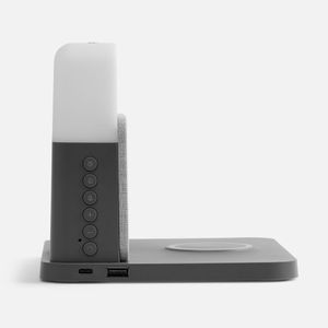 Зарядная станция с часами и подсветкой Large Charge ver.2 (серый) Зарядная станция с часами и подсветкой Large Charge ver.2 (серый)