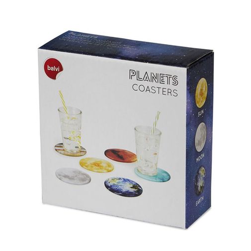 Подставки под стаканы Planets (6 шт) Подставки под стаканы Planets (6 шт)