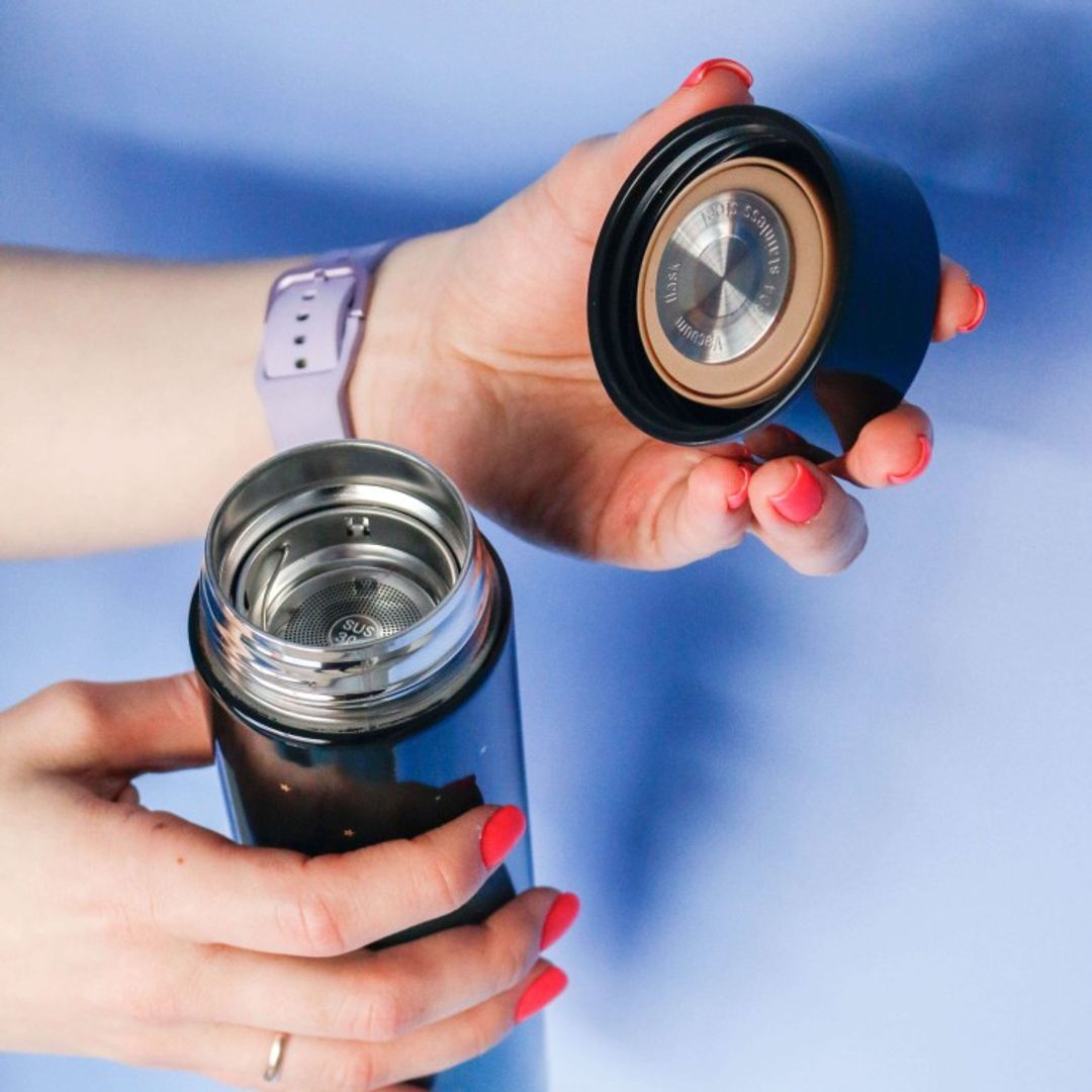 Умный термос с термодатчиком Gradient (500 мл)