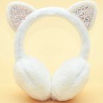 Меховые наушники Кошачьи ушки