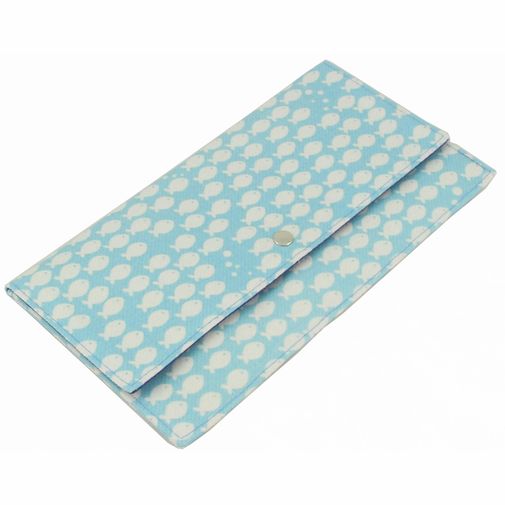 Конверт для путешествий Fish Застежка-кнопка Конверт для путешествий Fish Застежка-кнопка