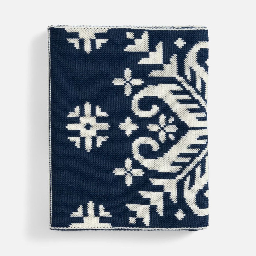 Шарф Wintertude L (синий с белым) Шарф Wintertude L (синий с белым)