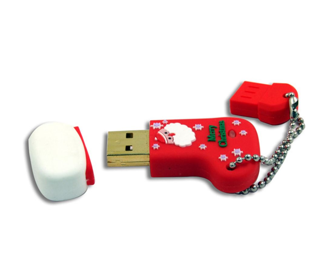 Флешка Новогодний носок 2 Гб