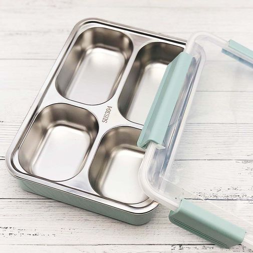 Ланч-бокс Steel (4 секции) Ланч-бокс Steel (4 секции)