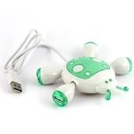 USB Хаб Божья коровка (Зеленый)