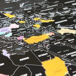 Скретч-карта мира True Map Plus Noir