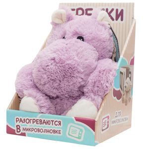 Игрушка-грелка Бегемотик (Розовый)