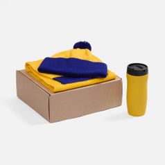 Подарочный набор Snappy Form (желтый с синим)