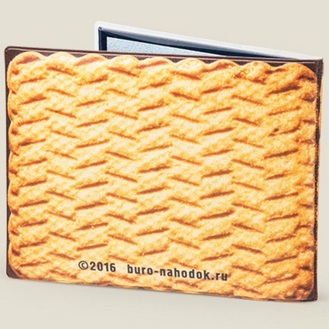 Обложка для студенческого билета Печенье (пластик) Обложка для студенческого билета Печенье (пластик)