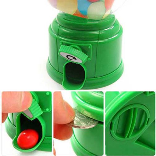 Копилка Конфетница Candy Machine (Салатовая) В деталях