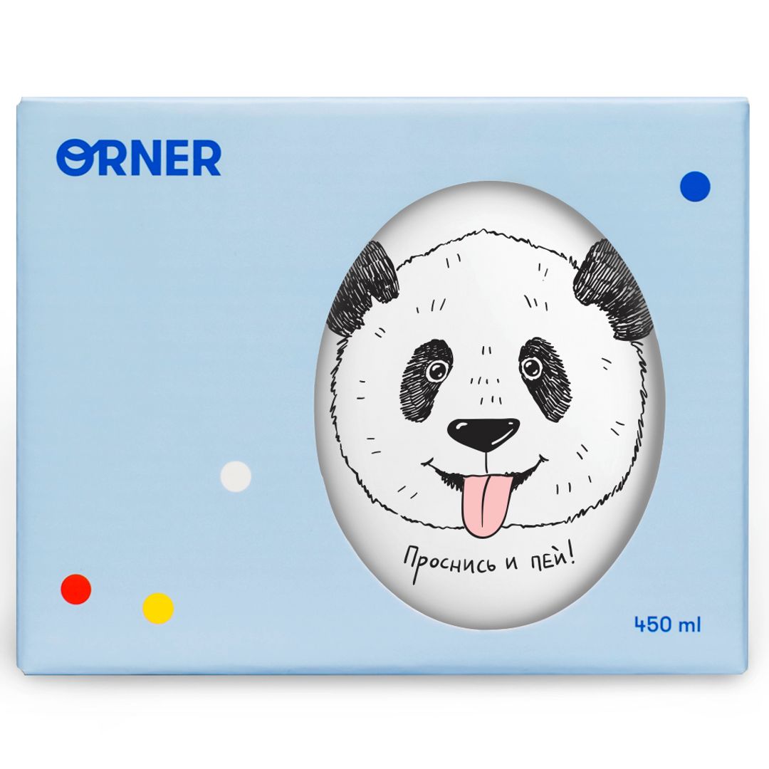 Кружка Панда Проснись и пей!