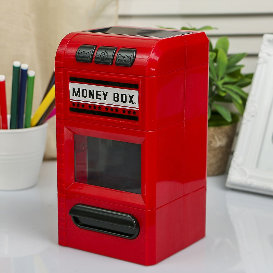 Копилка, разрезающая банкноты