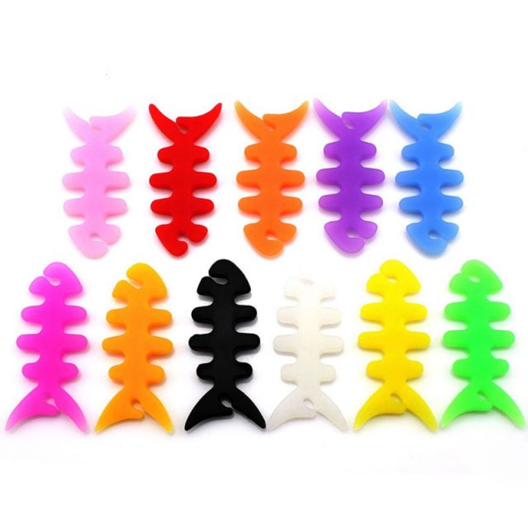 Держатель для проводов Рыбка Держатель для проводов Рыбка