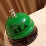 Звонок настольный Время чая Ring for tea Отзыв