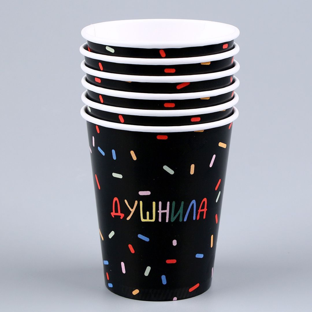 Набор бумажной посуды Душнила