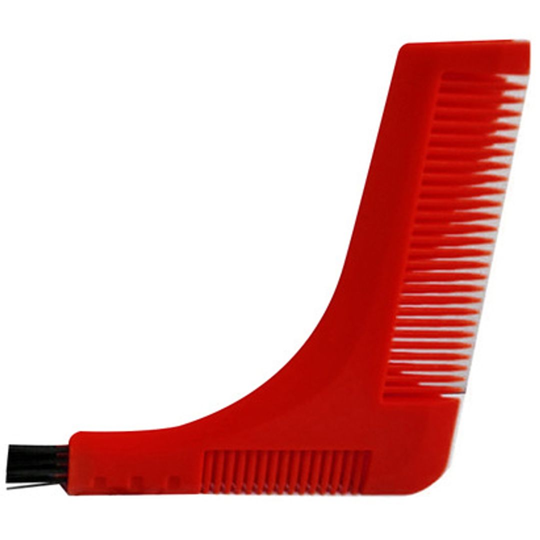 Расческа для бороды с щеткой