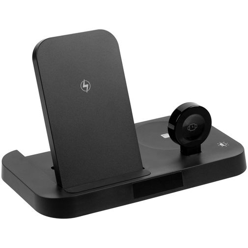 Зарядная станция с часами Clock Nest (Черная) Зарядная станция с часами Clock Nest (Черная)