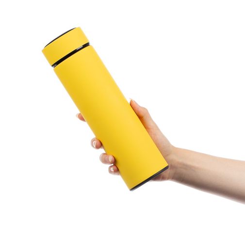 Термос с ситечком Percola (Желтый)