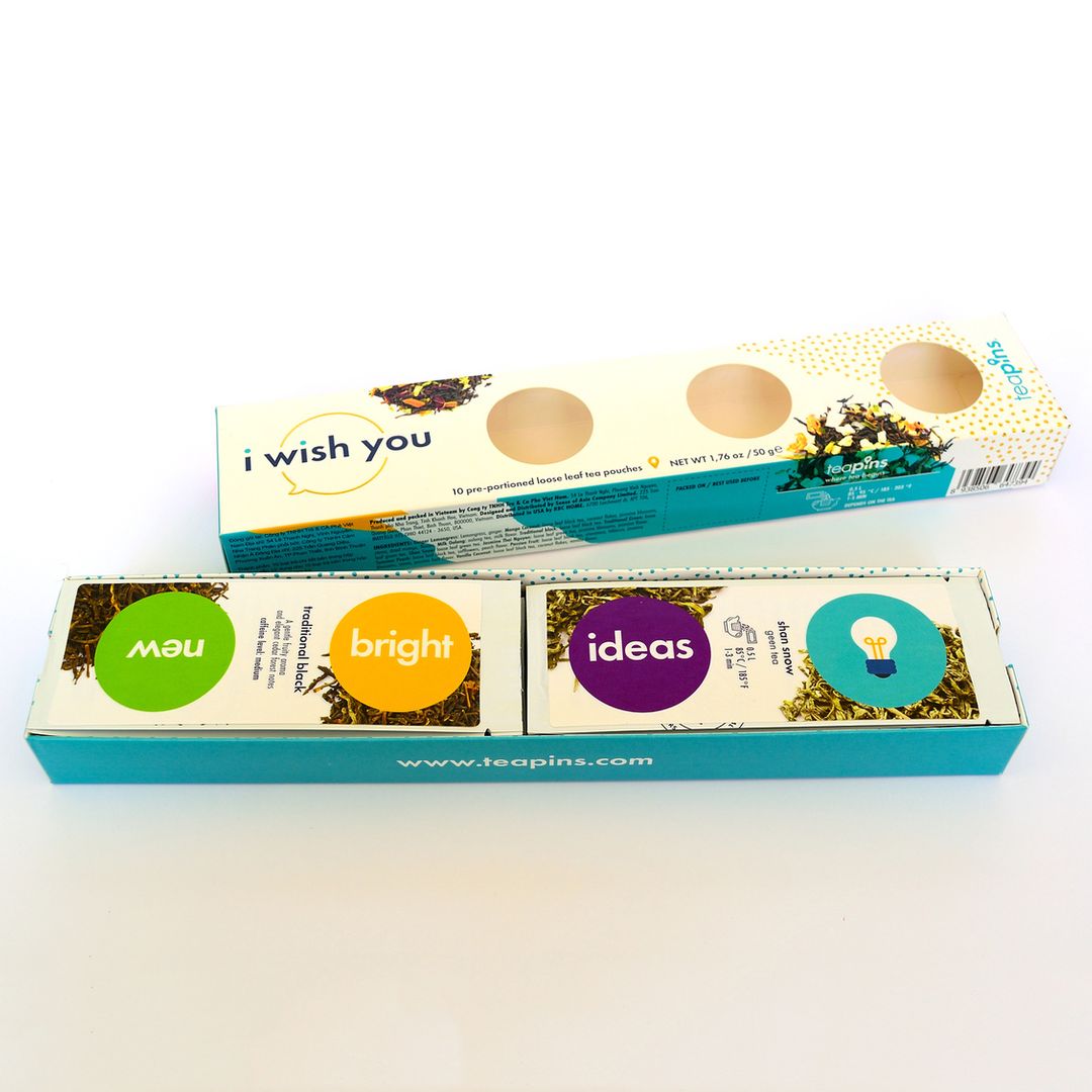 Подарочный набор чая Sense Asia I Wish You (10 видов, 50 г)