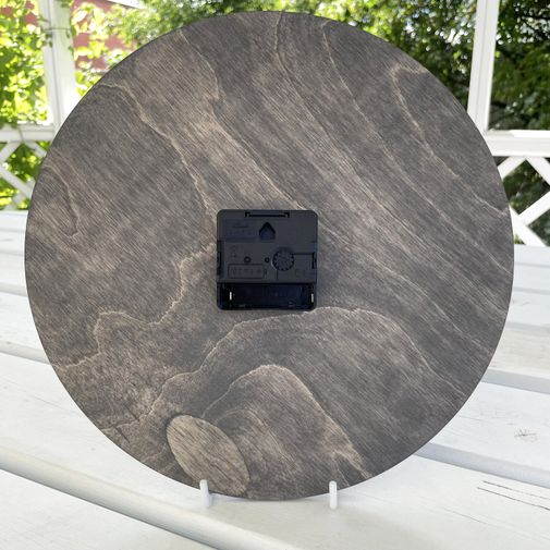 Часы настенные 3-7-11 Серый