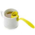 Заварник для чая на кружку Tea Strainer (Салатовый) Использование