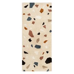 Ковер из хлопка Terrazzo Poetry из коллекции Ethnic, 70x160 см