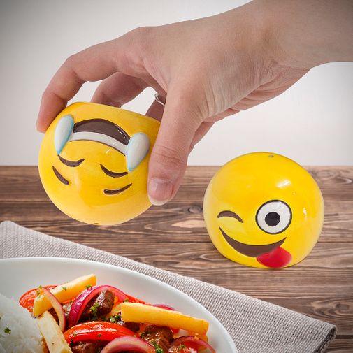 Солонка и перечница Emoji Солонка и перечница Emoji