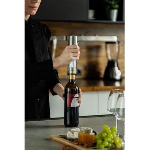 Винный набор Wine Diesel (Серебристый)