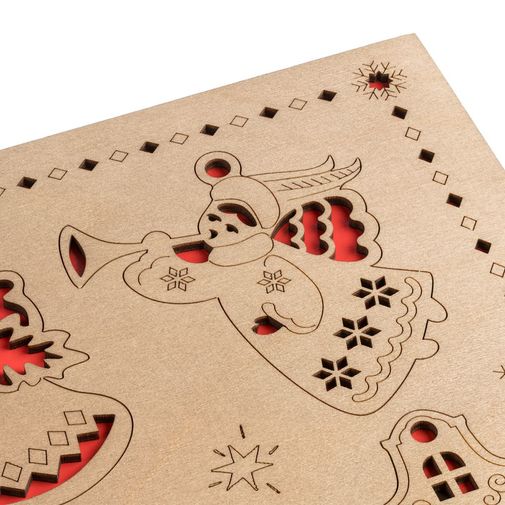 Новогодняя книга Щелкунчик с подвесками