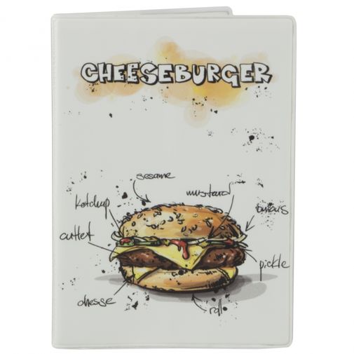 Обложка для паспорта Чизбургер