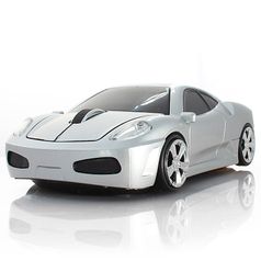 Мышь беспроводная Ferrari F430 (Серебристый)
