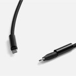 Кабель-ланьярд energyFlex Power Delivery 60 Вт (черный)