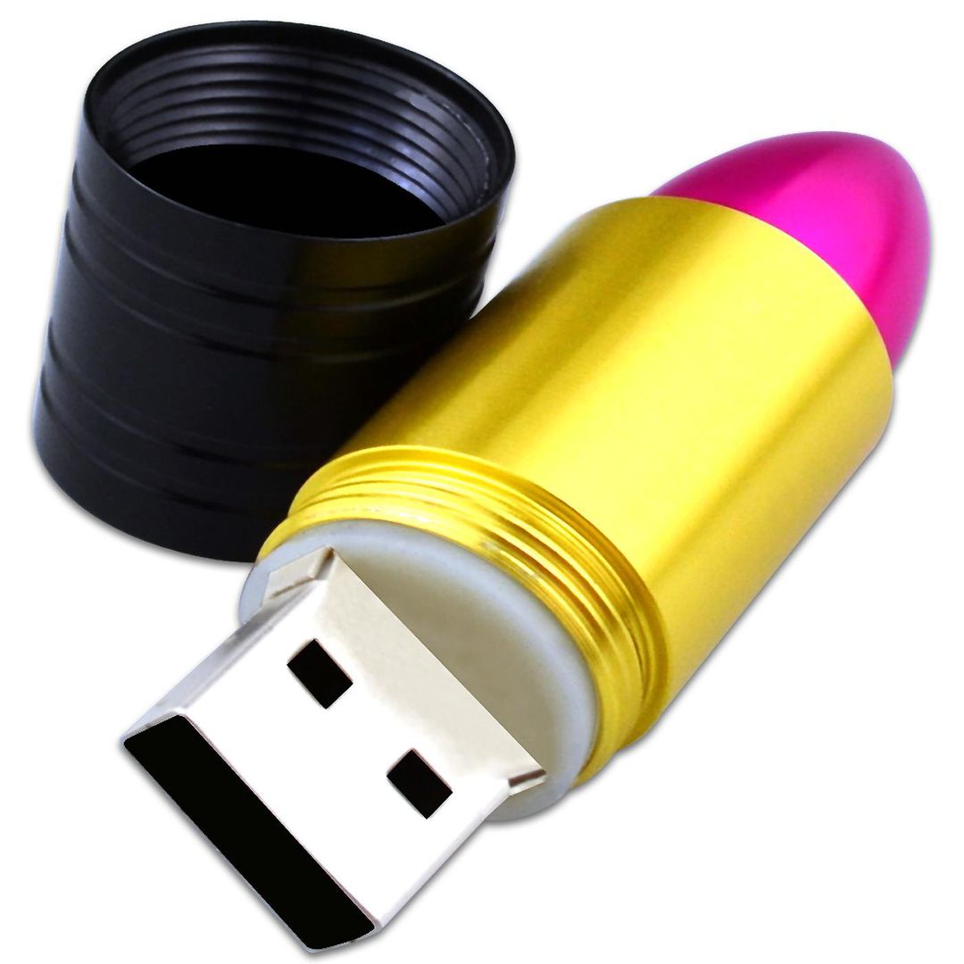 Флешка Помада 8 Гб В открытом виде