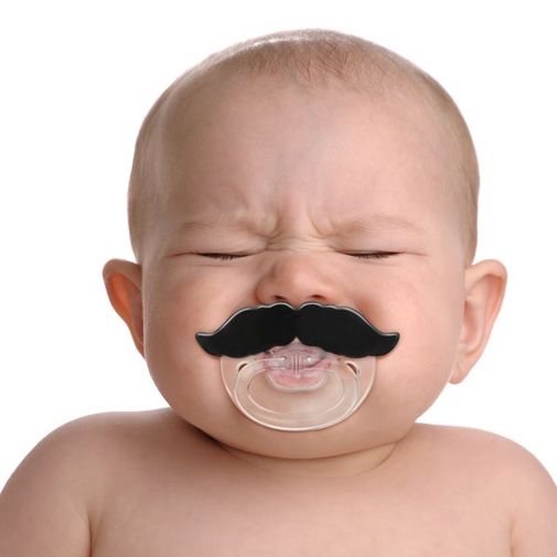 Соска-пустышка Усы Chill, Baby Соска-пустышка Усы Chill, Baby