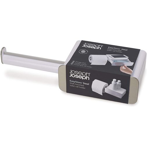 Держатель для туалетной бумаги с отсеком для хранения EasyStore Steel Держатель для туалетной бумаги с отсеком для хранения EasyStore Steel