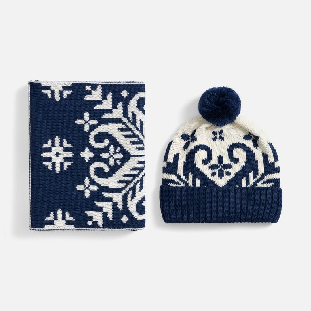 Шапка Wintertude (синий с белым) Шапка Wintertude (синий с белым)