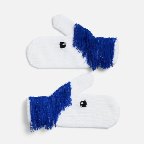 Варежки Игогошки (с синей гривой)