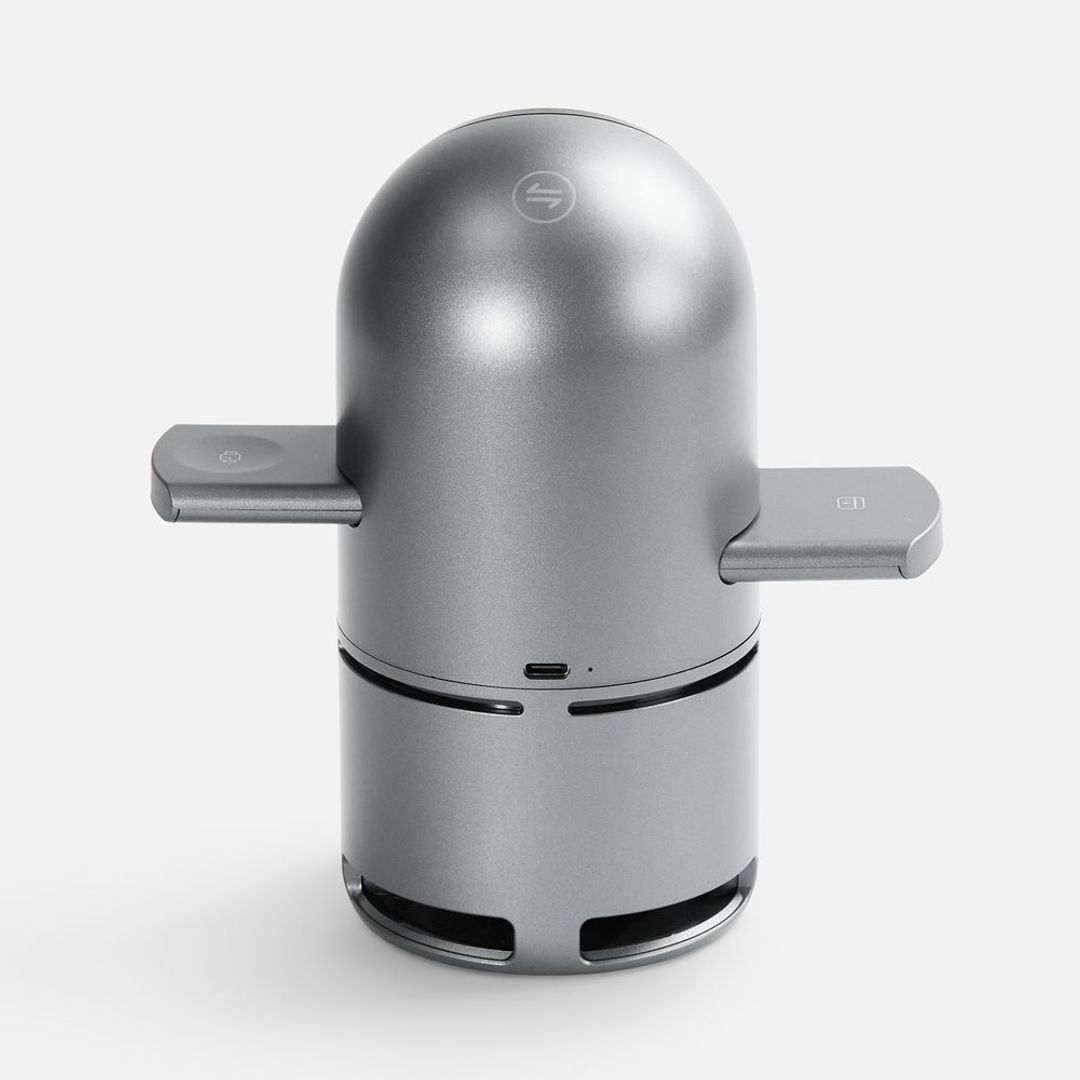 Bluetooth-колонка с беспроводной зарядкой Droid (серый)