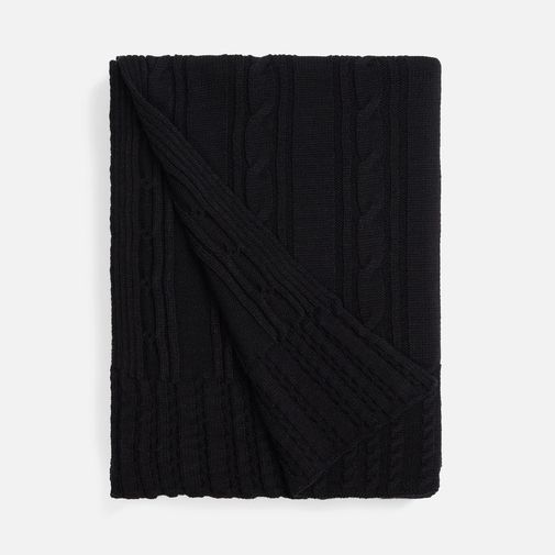 Плед Remitt (черный)