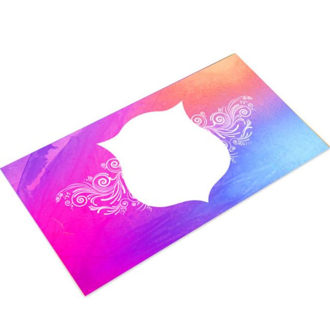 Конверт для денег с окошком (Фиолетовый) Конверт для денег с окошком (Фиолетовый)