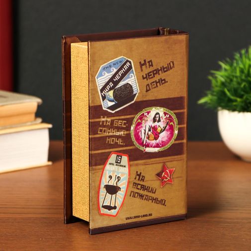 Книга Сейф Неприкосновенный запас Книга Сейф Неприкосновенный запас