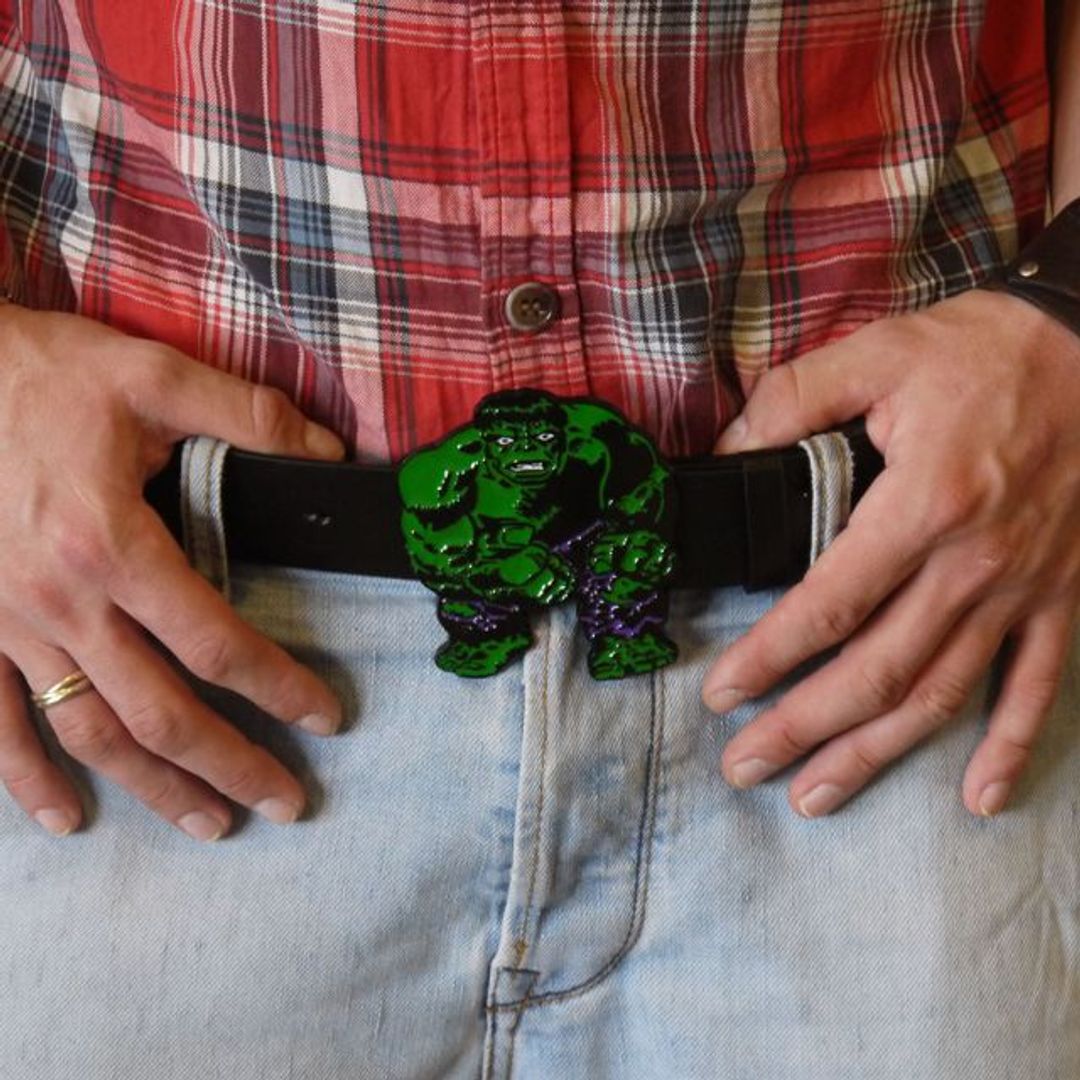 Пряжка на ремень Халк Пряжка на ремень Халк