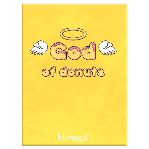 Обложка для паспорта Bumaga Donut God