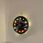 Набор для творчества Часы в технике декупаж с гирляндой Зима Отзыв Набор для творчества Часы в технике декупаж с гирляндой Зима Отзыв