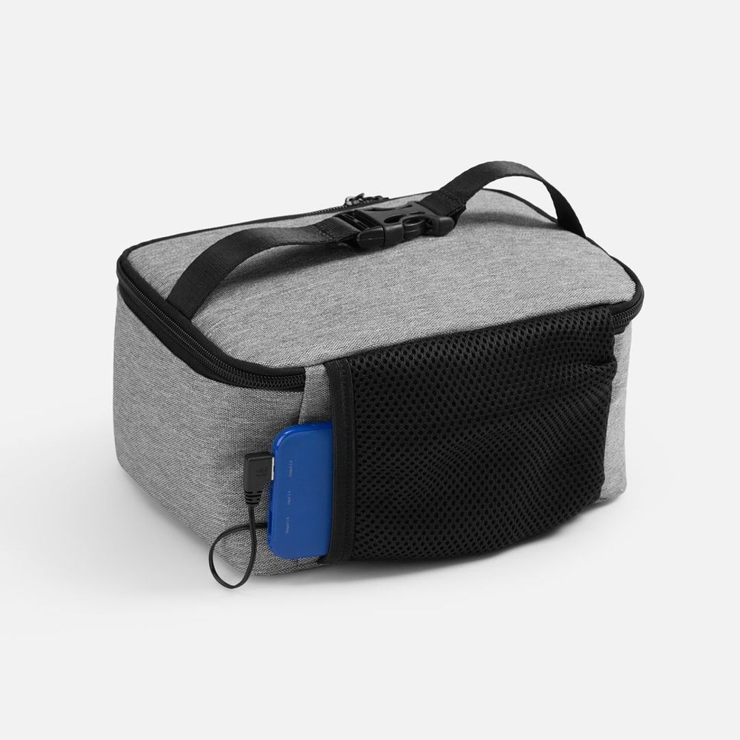 Изотермическая сумка с функцией подогрева Oneworld (серый) Изотермическая сумка с функцией подогрева Oneworld (серый)