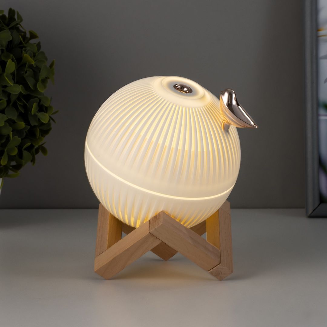 Ночник с увлажнителем Шар с птичкой Ночник с увлажнителем Шар с птичкой